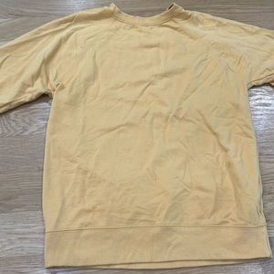 Yellow sweater from Amazon.